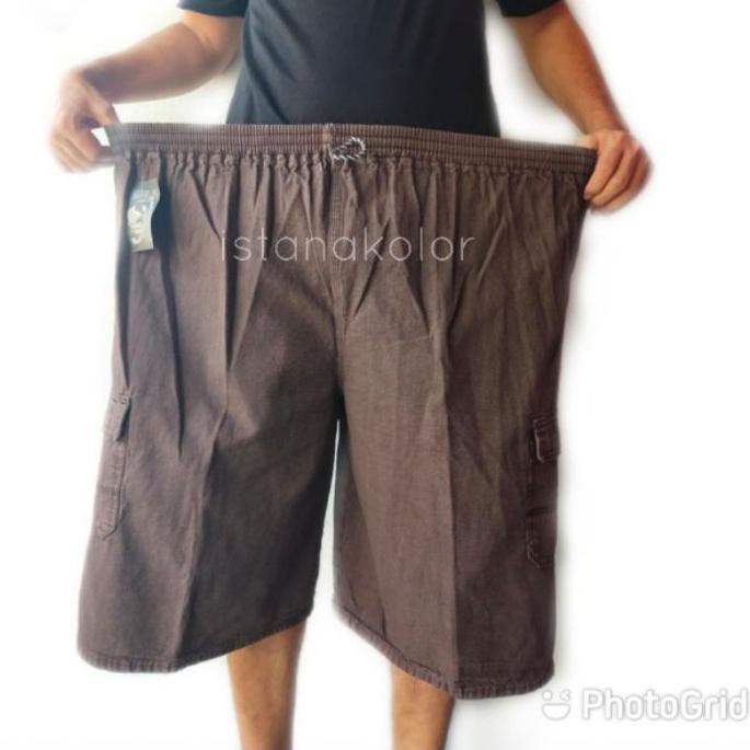 APD-687 Celana Pendek Pria Kolor Cargo LEVIS BIG SIZE JUMBO Polos Casual ..,,,,,,,,