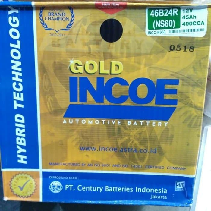 aki incoe gold ns60 12v-45ah