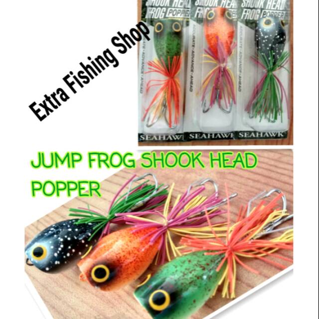 Umpan Jump Frog Shook Head Made in Thailand
