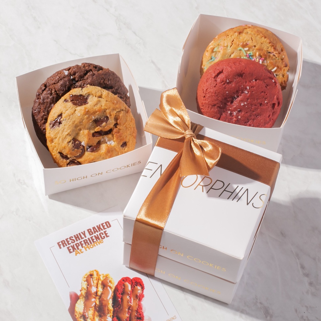 Endorphins' Hampers Package - Box of 4 Cookies