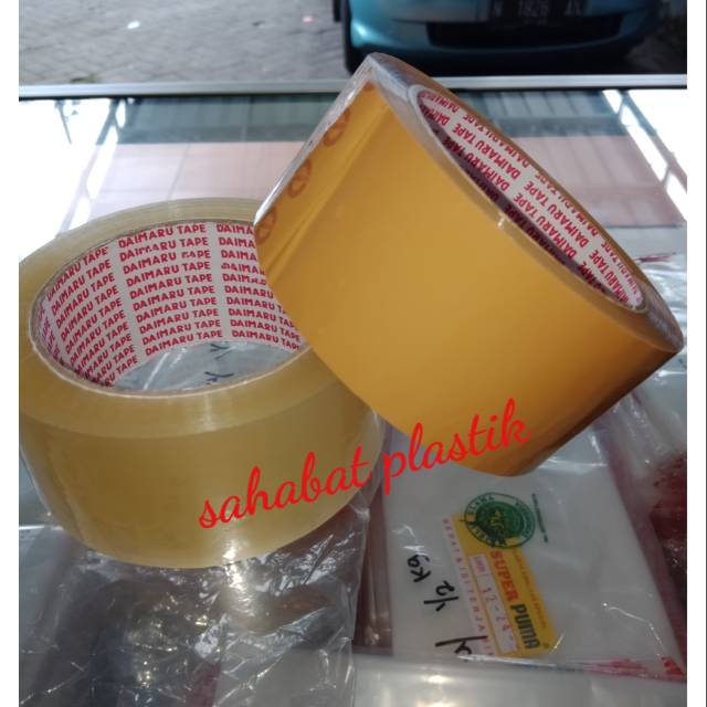 

Lakban DAIMARU bening coklat 48mm x 90 yard 2 inch