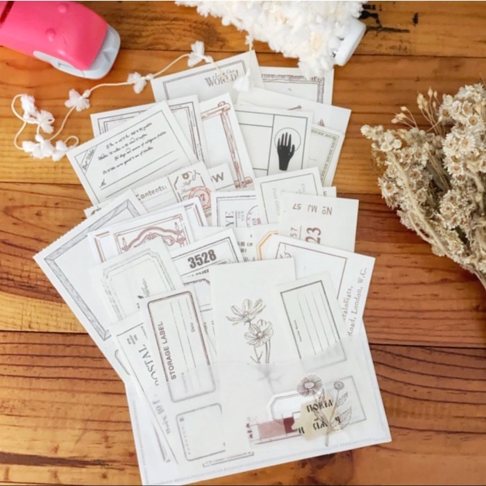 

(TERLARIS) Classic Labels Journal Set