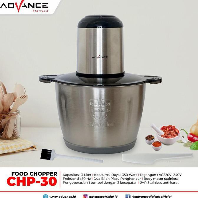 Terlaris!! FOOD CHOPPER ADVANCE CHP-30