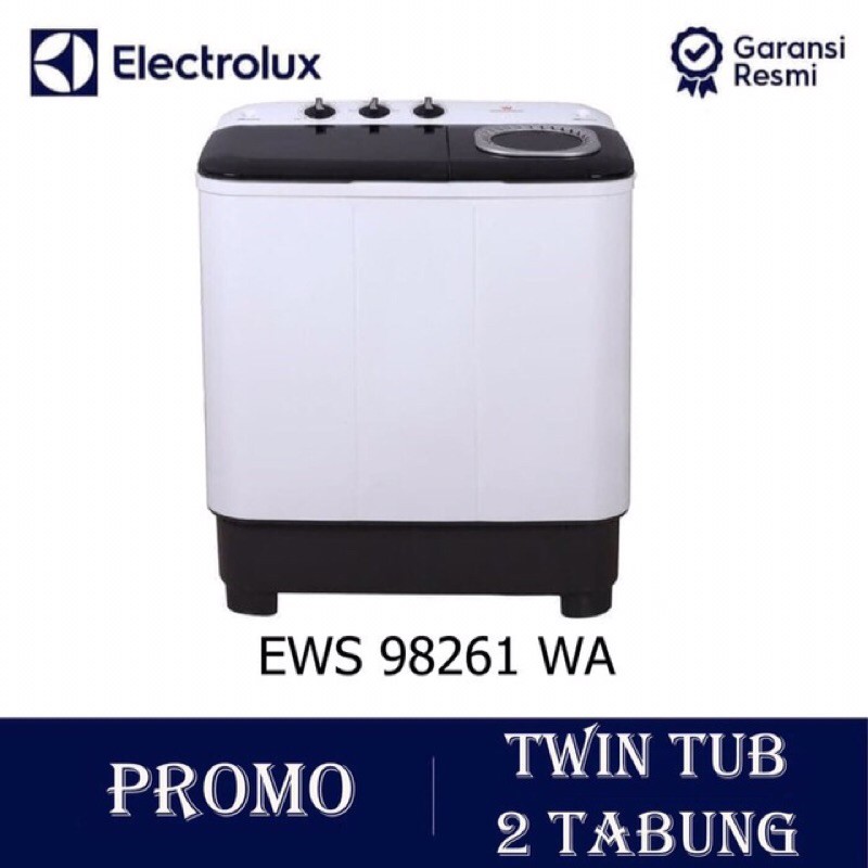 Mesin Cuci ELECTROLUX 2 Tabung ews-98261wa