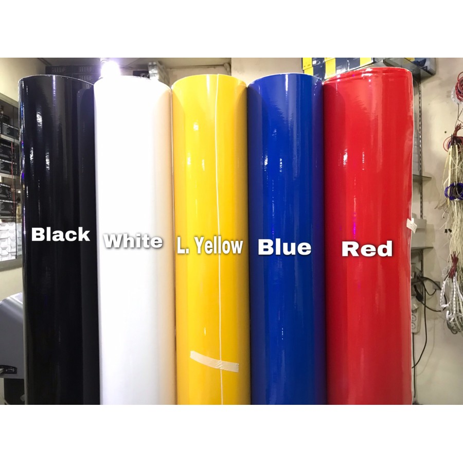 

SKOTLET STICKER STIKER GLOSSY VINYL 2 ply lebar 50cm