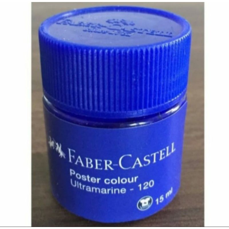 

Faber-Castell Poster Colour Ultramarine - Dark Blue / Cat Poster Faber Castell Dark Blue 15ml / Cat Poster Biru Tua Faber Castell 15ml