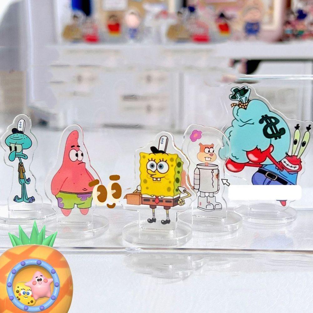 [Elegan] Kartun Model Berdiri6 /10/23Pcs/Set Kawaii Desktop Ornamen Mini Sign Sign Model Mainan Haikyuu Dekorasi Rumah