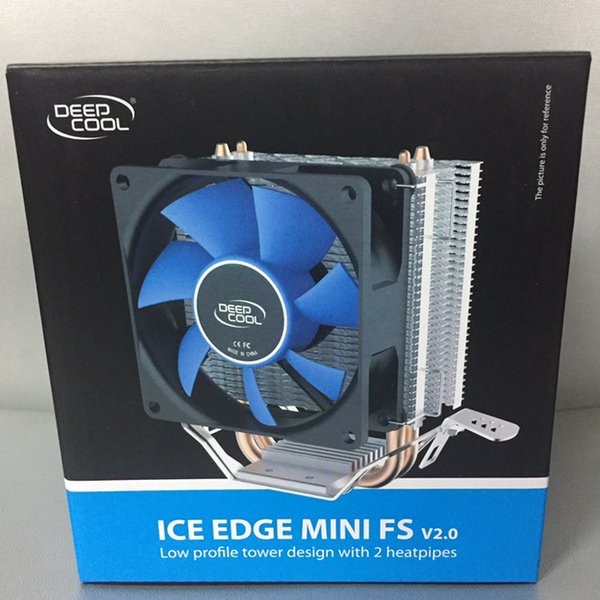 Cooler Processor Deep Cool Fan Ice Edge Mini FS V2.0 Fan Cooler CPU Cooler Universal Berkwalitas High Quality