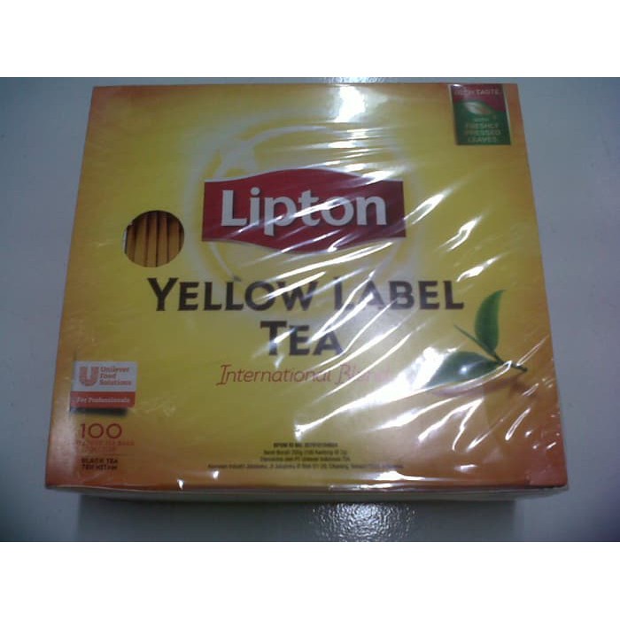 

TEH HITAM / Black Tea Lipton original - tth2011