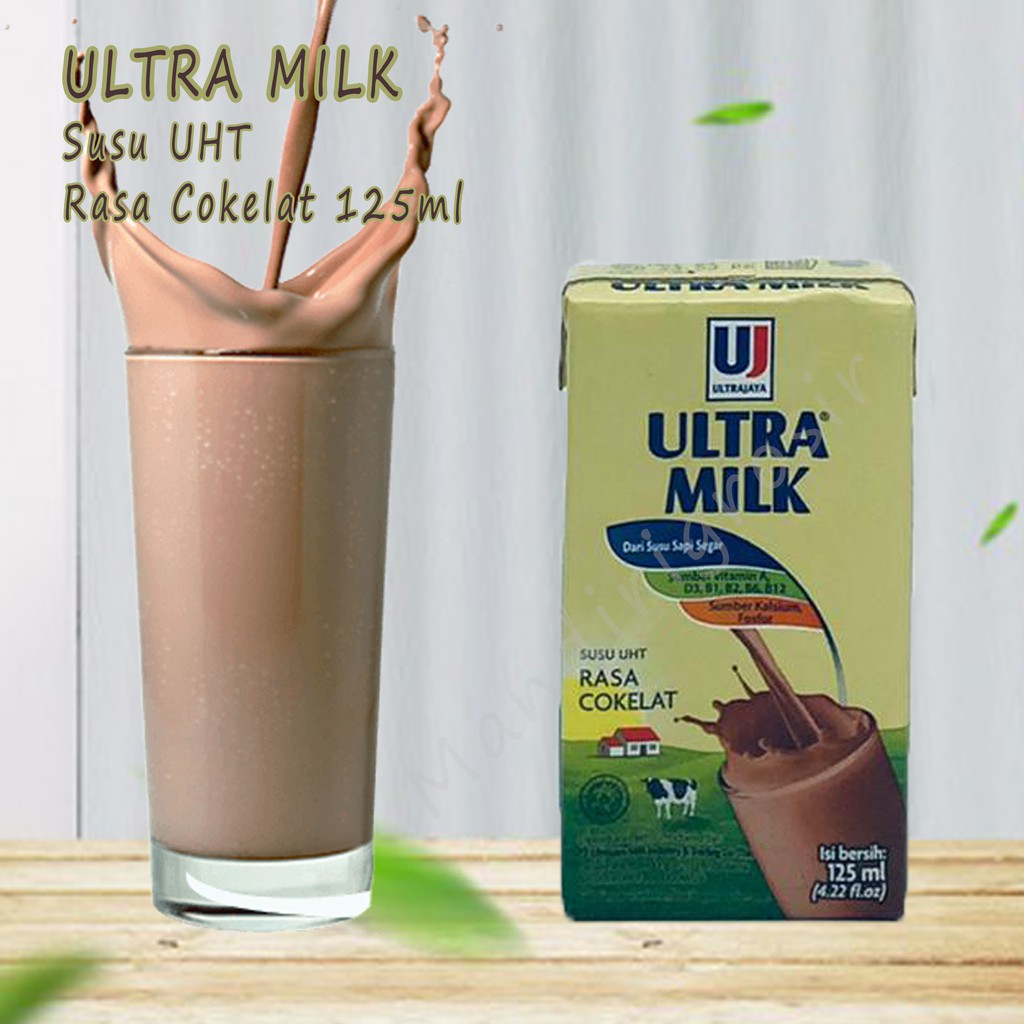 Susu * UHT * Coklat * Ultra Milk * 125ml