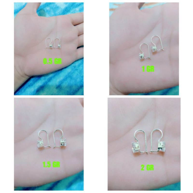 ANTING DESI PERAK 925 EMAS ASLI