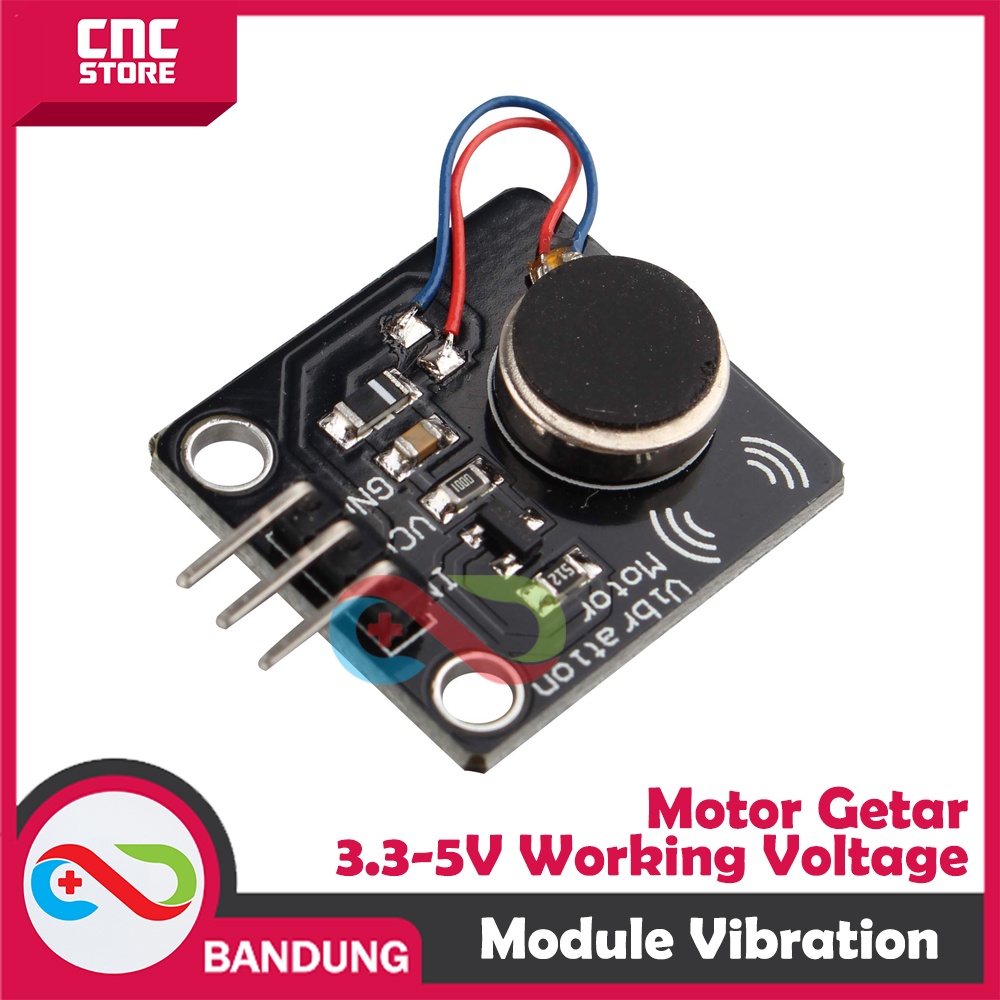 MODULE VIBRATION MOTOR GETAR DC 3V-5V INDIKATOR GETAR GETARAN VIBRATOR