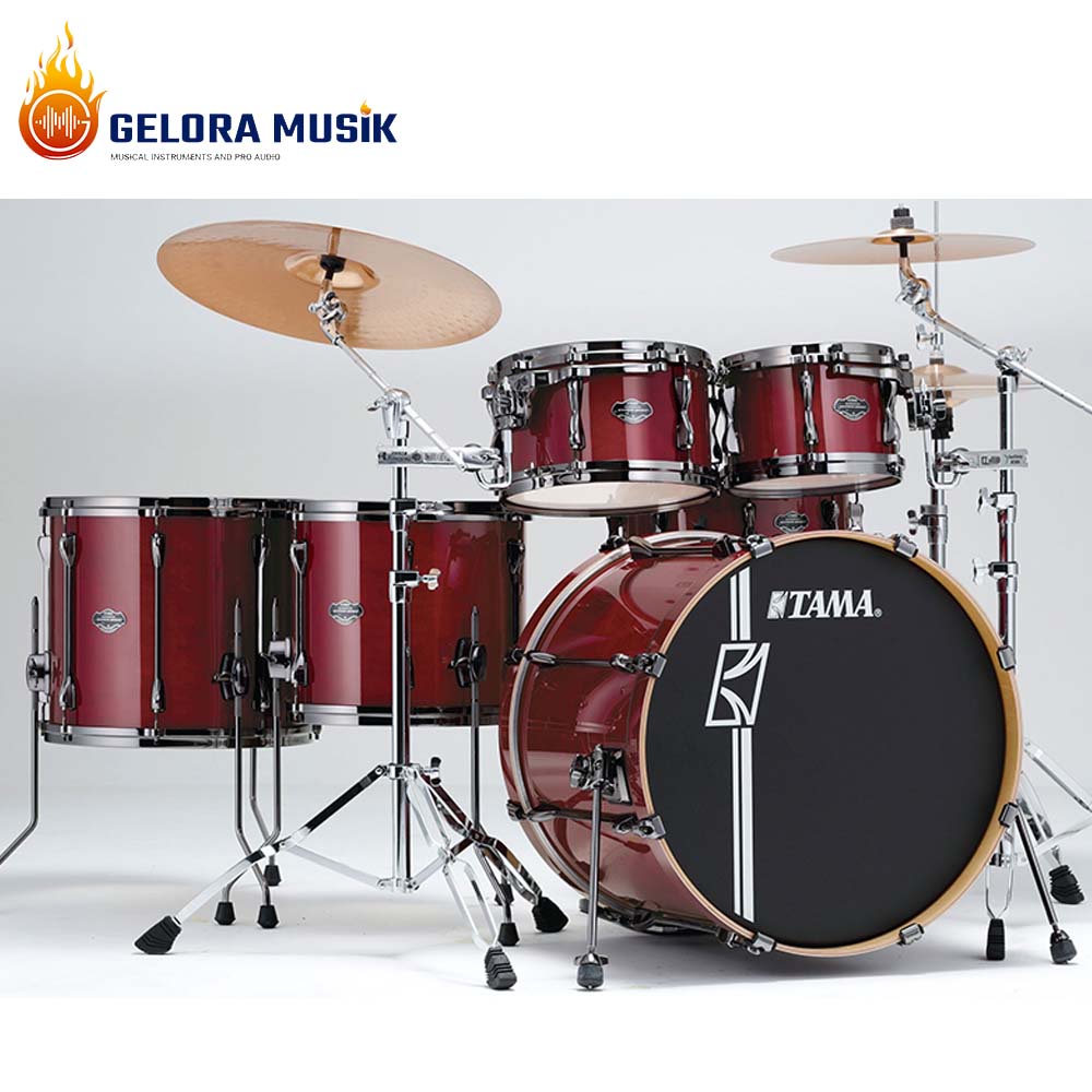 Drum Set Tama Superstar Hyperdrive Maple Lacquer 6pc ML62HZBNS+HB5W+HT230