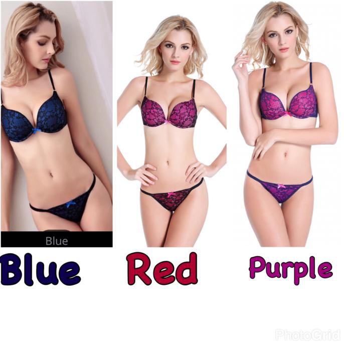 BERKUALIATAS DAN TERJANGKAU BRA BH SET CELANA DALAM WANITA UNDERWEAR GSTRING BIKINI LINGERIE CD HQ