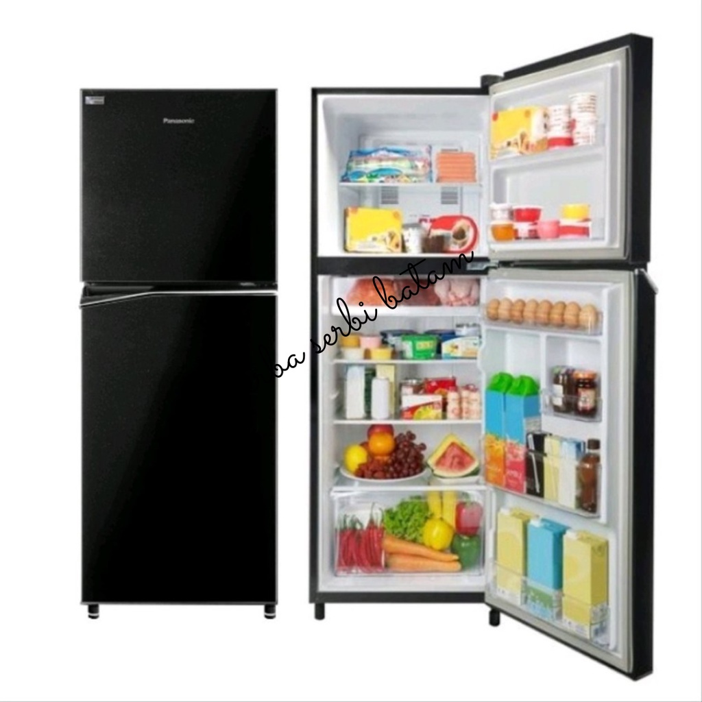 KULKAS PANASONIC 2 PINTU NR-BB201Q-S/PK ECONAVI BATAM
