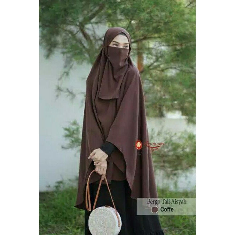 bergo tali aisyah free cadar