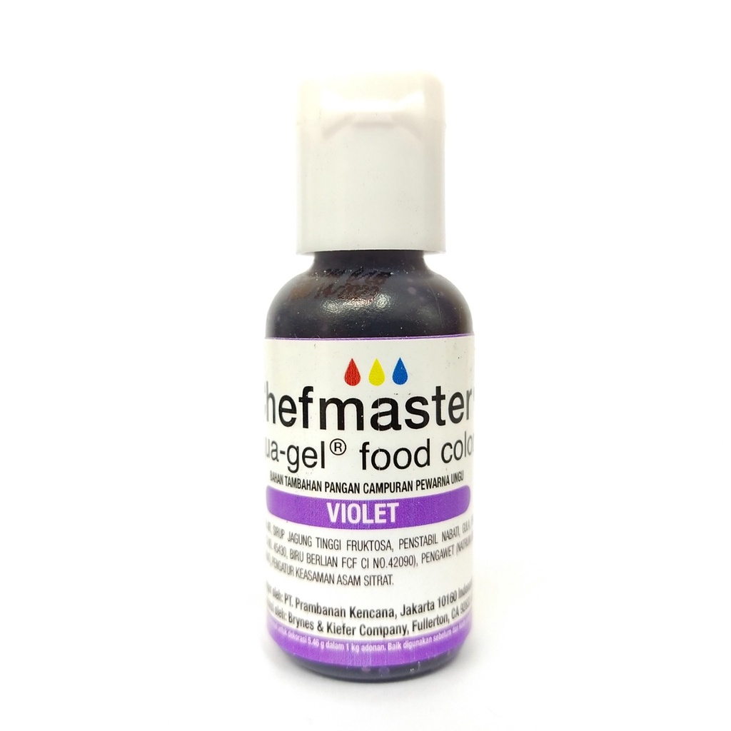 

Chefmaster Violet Liqua Gel Food Colour 20g