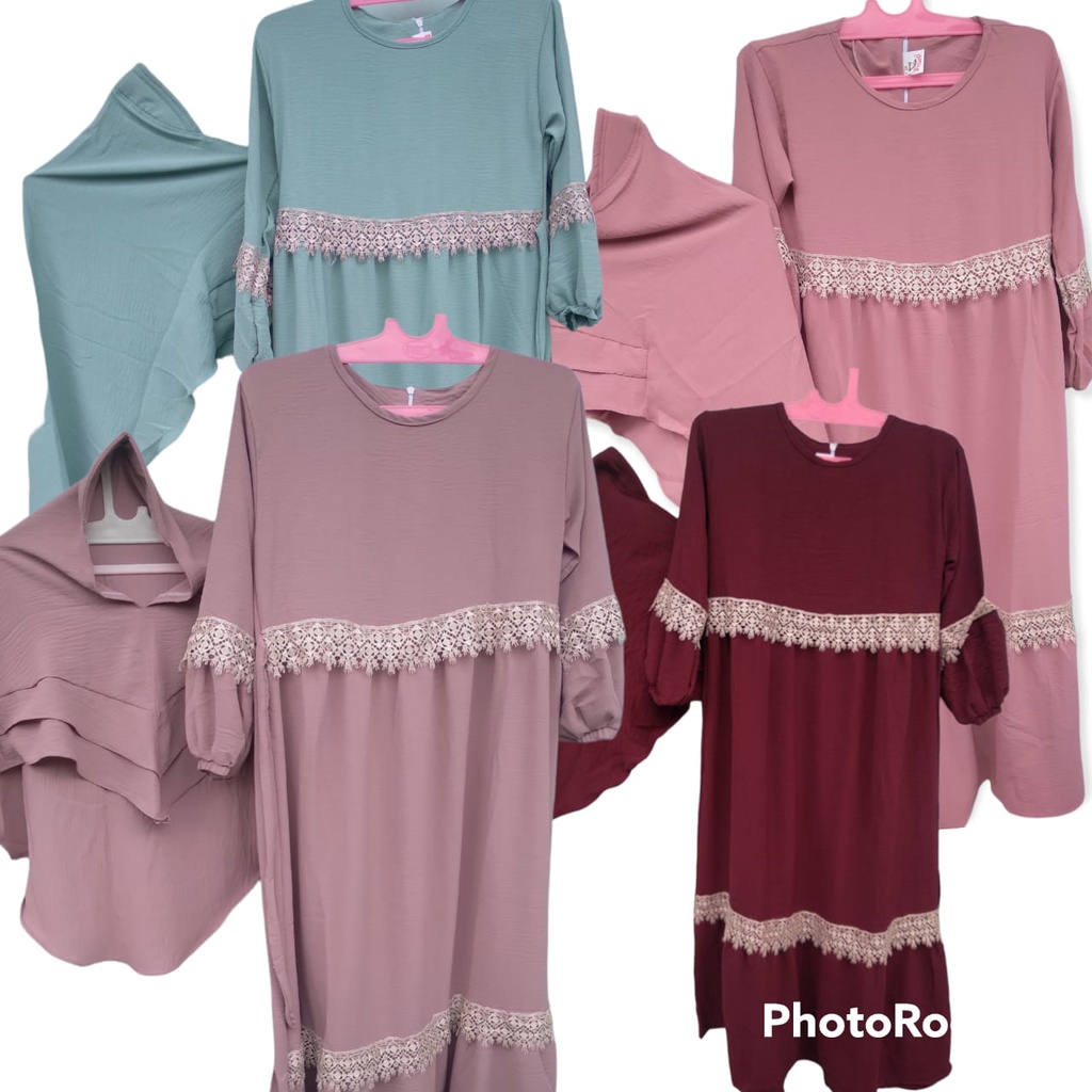 Gamis Anak Remaja  Perempuan ABG 10 - 11 – 12 – 13 – 14 Tahun - Baju Muslim