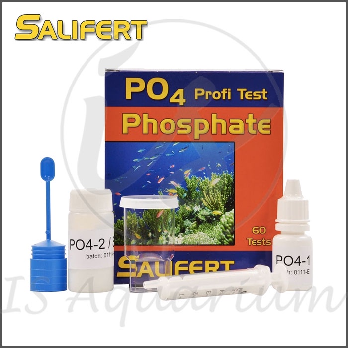 Salifert Phosphate Test Kit PO4 Test Pengukur Parameter Air Laut Reef