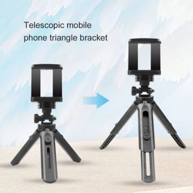 TRIPOD SUPPORT MINI HOLDER U EXTENDEBLE STANDING PHONE HP KAMERA TONGSIS VLOGER YOUTUBER ORIGINAL