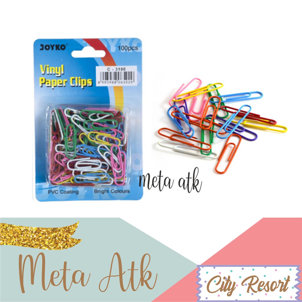 

Paper Clip / Klip / Penjepit Kertas Joyko C-3100