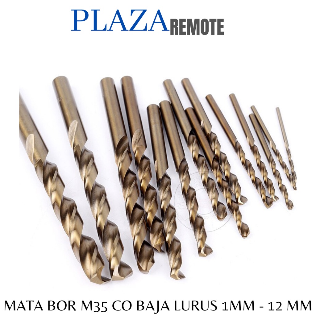 MATA BOR BESI HSS COBALT TWIST DRILL M35 5 MM TCT CO BAJA LURUS BESI