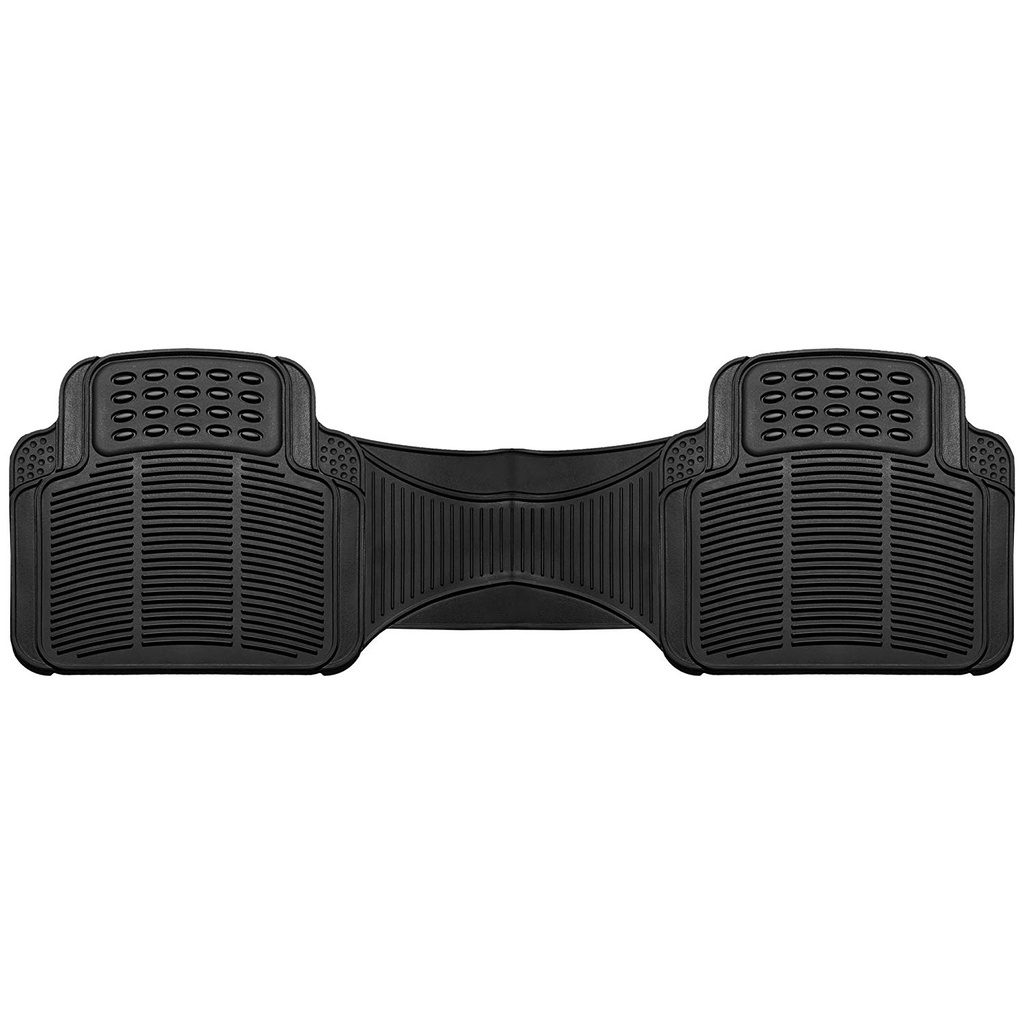 Karpet Mobil PVC Ukuran Universal 3 pcs 2 baris depan belakang Fit Car interior Floor Mats