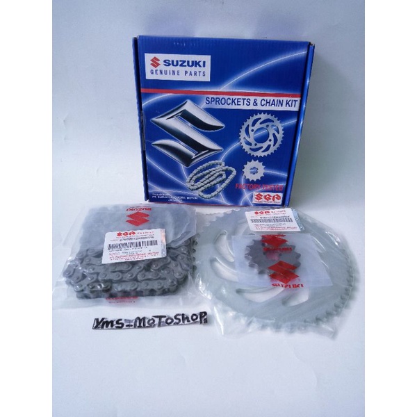 Gir set plus Rantai Suzuki Satria Fu lama satria Fu Barong ORI