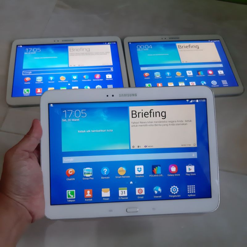 Samsung Tab 3 10inch p5200 1/16gb second siap pakai