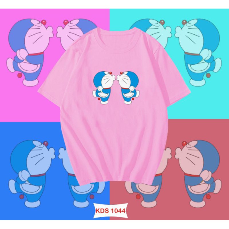 T-SHIRT / TUMBLR TEE DORAEMON KISS /UNISEX COTTON 30S PREMIUM