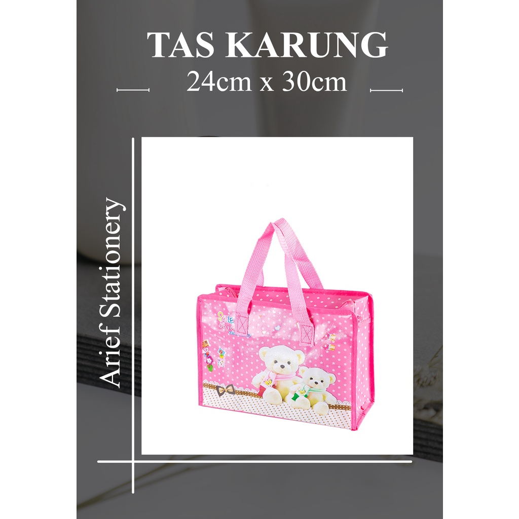 Tas Karung Serbaguna Tas Loundry Ukuran 24cm x 30cm