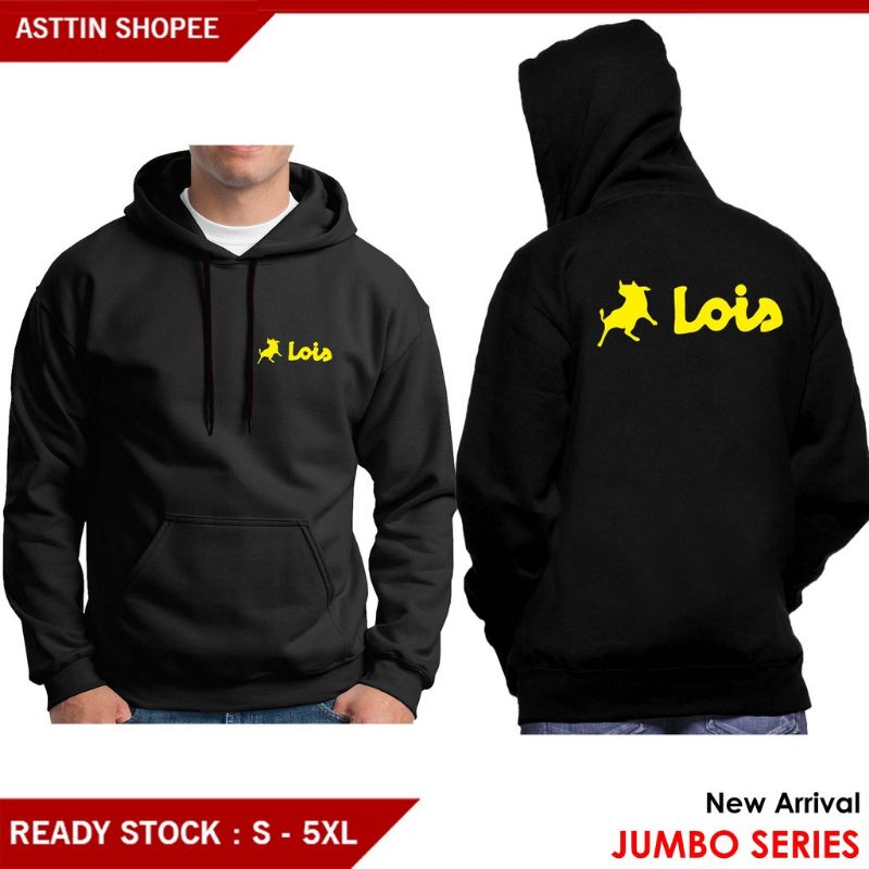 JAKET HOODIE LOIS TERBARU FLEECE PRIA WANITA HE.AR Store OFFICIAL