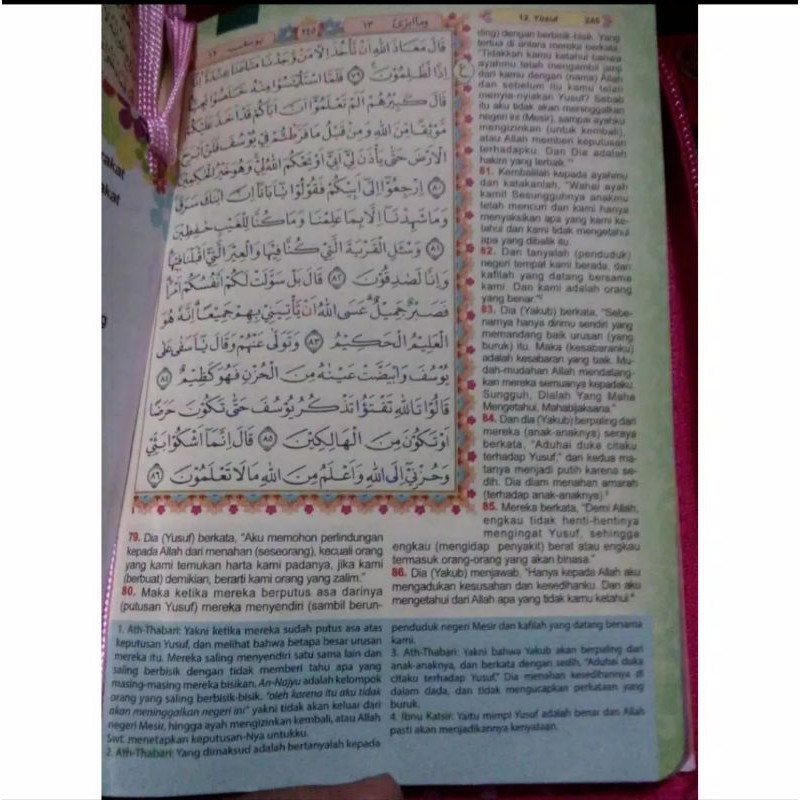 BISA COD Al Quran Pelangi Rainbow Raihan tajwid terjemah Resleting Quran Wanita Muslimah (Marwah) Ukuran A6