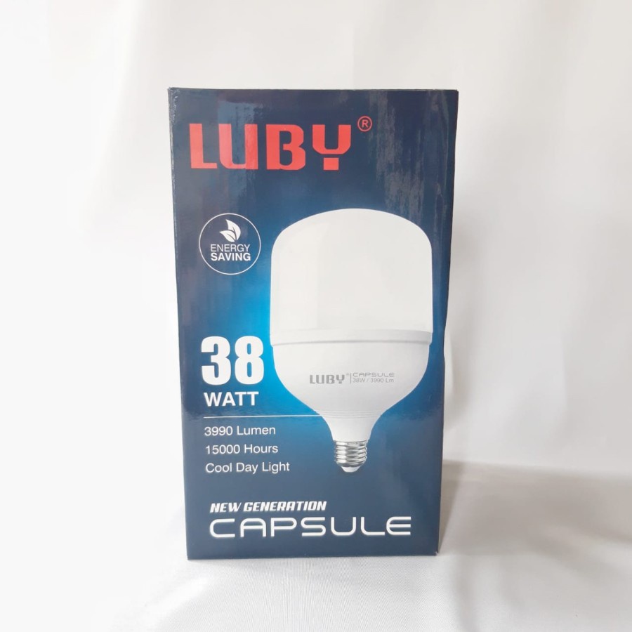 Bohlam LED 38W Putih Luby Capsule 38W Lampu LED 38 Watt