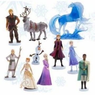 Topper kue Frozen 2 movie figure set