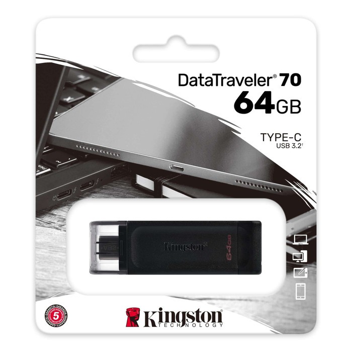 FLASHDISK KINGSTON DT70 64GB Support USB C