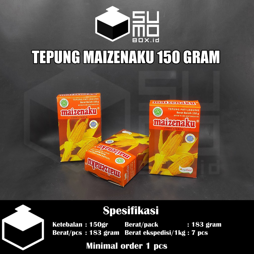 

Tepung Jagung Maizena Maizenaku 150gram corn starch / pati jagung 150gr