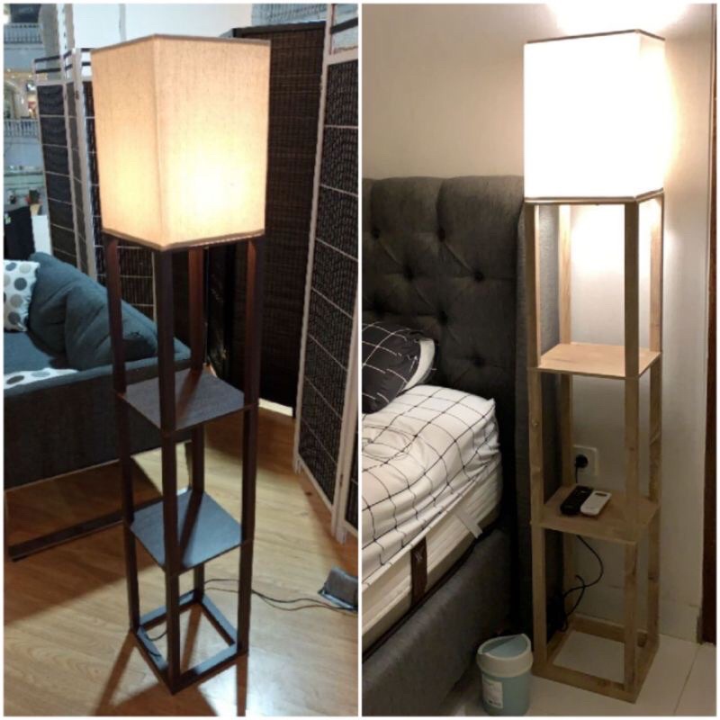 SALE TERBATAS EGLARE SHELVY Lampu Lantai Ace Hardware 26 x 26 x 158.5