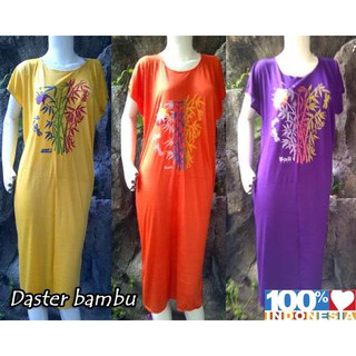 Daster Bali  Bambu  Kaos  Adem Longdress Jumbo Maxi Shopee 