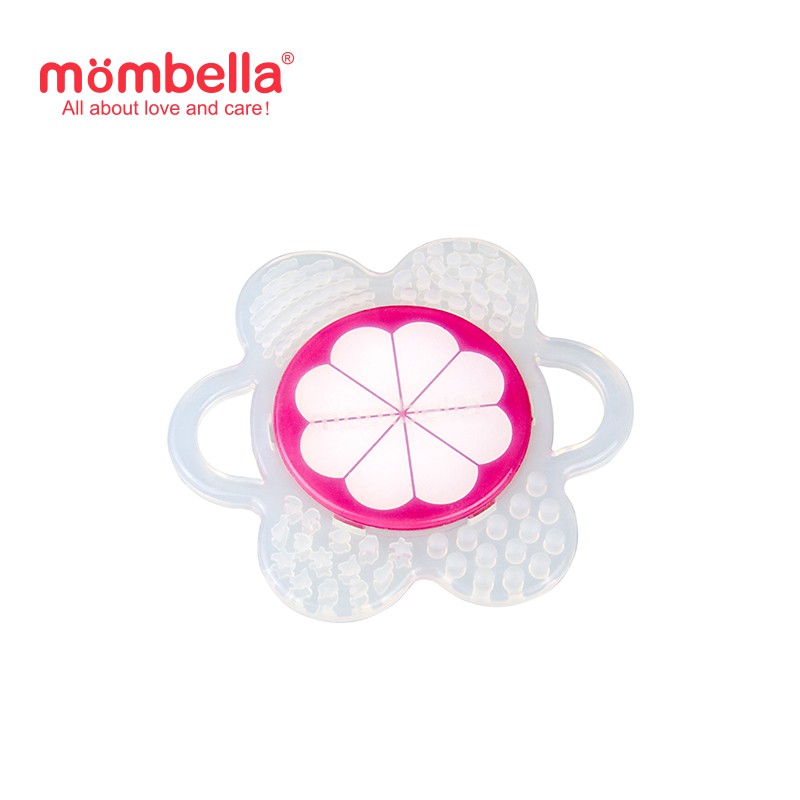 Teether bayi | Mombella Flower Fruit Silicone Teether - Mainan Gigitan Bayi Perlengkapan Bayi