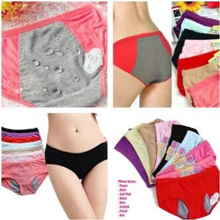 ready menstrual period panties celana dalam menstruasi