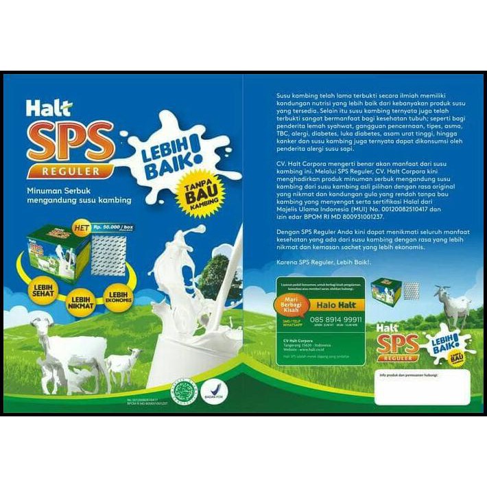 

SUSU KAMBING SPS BERKHASIAT
