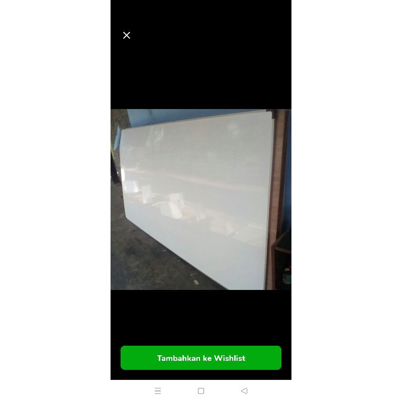 

papan tulis whiteboard gantung UK 120x180