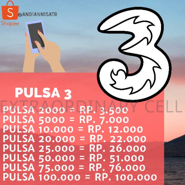 PULSA 3 TRI (2K-20K)