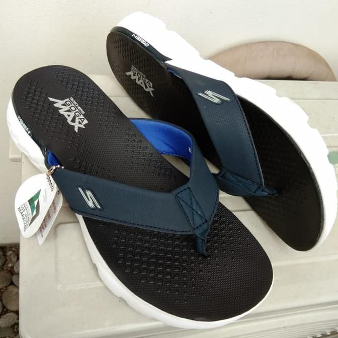 Skechers / Sandal Skechers Original / Sandal Pria / Shore / Skecher - Hitam, 40