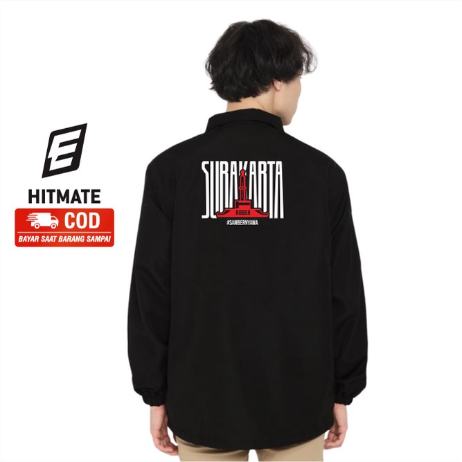 Jaket Coach Persis Solo Football Hooligans Surakarta Culture 42 HITMATE