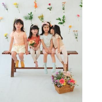 Bohopanna - Curly Crop Top (kaos anak)