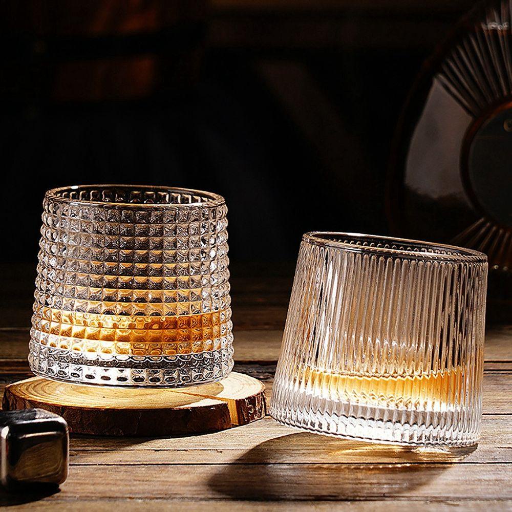 Lanfy Burbon Glass Scotch Rum Untuk Bourbon Wine Glass Drinkware Minum Gelas Whiskey Kristal