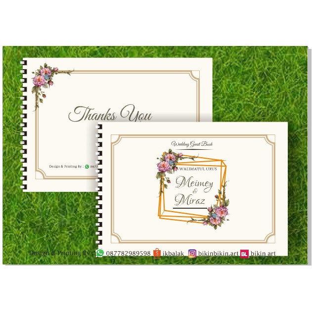 Buku Tamu Guestbook BK114 & 115