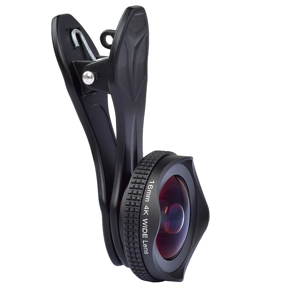 APEXEL Lensa Super Wide Angle 16mm with CPL Lens - APL-16MMH - Black